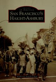 Cover of: San Francisco's Haight-Ashbury, (Ca) by Katherine Powell Cohen