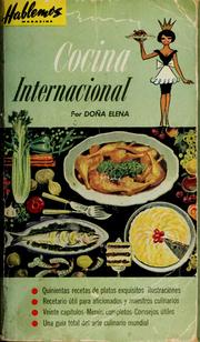 Cover of: Cocina internacional