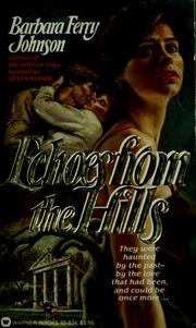 Cover of: Echoes from the Hills by Barbara Ferry Johnson