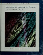 Cover of: Management information systems by Robert A. Schultheis