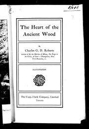 Cover of: The heart of the ancient wood