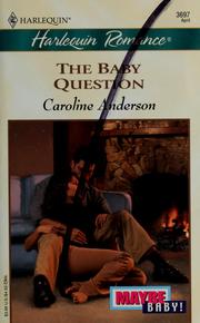 Cover of: The Baby Question