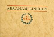 Cover of: Abraham Lincoln: a tribute