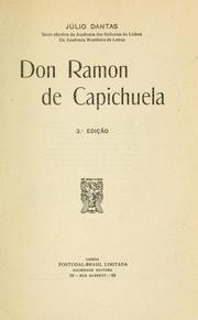 Cover of: Don Ramon de Capichuela