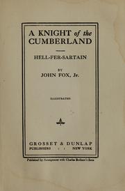 Cover of: A knight of the Cumberland