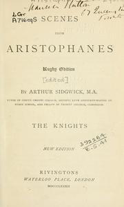 Cover of: The Knights by Aristophanes
