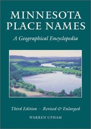 Cover of: Minnesota place names: a geographical encyclopedia