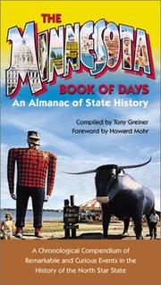 Cover of: The Minnesota Book of Days: an Almanac of State History