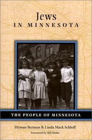 Cover of: Jews in Minnesota (The People of Minnesota)