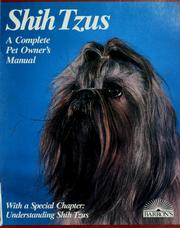 Cover of: Shih Tzus by Jaime J. Sucher