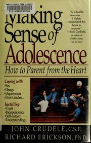 Cover of: Making sense of adolescence by John Crudele