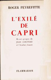 Cover of: L' exilé de Capri