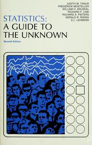 Cover of: Statistics: a guide to the unknown