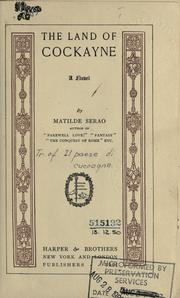 Cover of: The land of Cockayne by Matilde Serao