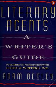 Cover of: Literary agents: a writer's guide.