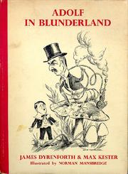 Front cover of Adolf in Blunderland by James Dyrenforth