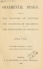 Cover of: Ornamental design, embracing The Anatomy of pattern