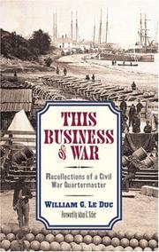 This business of war by William Gates Le Duc