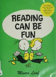 Cover of: Reading Can Be Fun by Munro Leaf