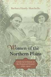 Cover of: Women of the Northern Plains by Barbara Handy-Marchello, Barbara Handy-Marchello