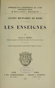 Cover of: Cultes militaires de Rome: les enseignes