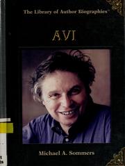 Cover of: Avi by Sommers, Michael A.
