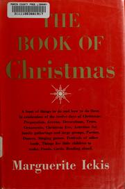 Cover of: The book of Christmas.