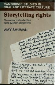 Cover of: Storytelling rights by Amy Shuman