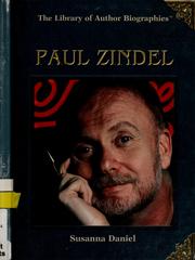 Cover of: Paul Zindel by Susanna Daniel