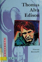 Cover of: Thomas Alva Edison | Vincent Buranelli