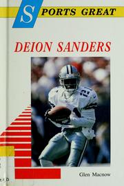 Cover of: Sports great Deion Sanders