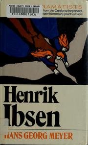 Cover of: Henrik Ibsen.