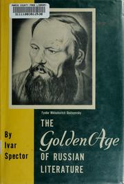 Cover of: The golden age of Russian literature.