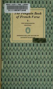 Cover of: The Penguin book of French verse by With plain prose translations of each poem