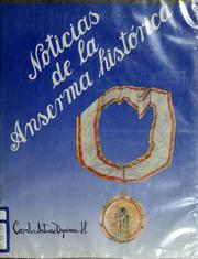 Cover of: Noticias de la Anserma histórica by Carlos Arturo Ospina Hernández