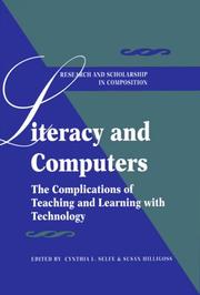 Cover of: Literacy and Computers by Cynthia L. Selfe