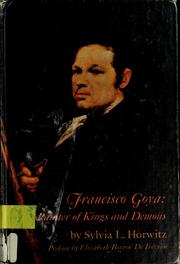 Cover of: Francisco Goya, painter of kings and demons