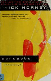 Cover of: Songbook by Nick Hornby