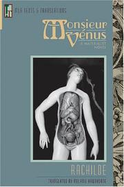 Cover of: Monsieur Venus by Rachilde, Liz Constable, Madeleine Elise Reynier Boyd