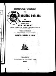 Cover of: Descobertas e aventuras nos mares e regiSoes polares by John Leslie