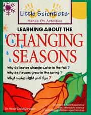 Cover of: Learning About the Changing Seasons