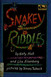 Cover of: Snakey riddles by Katy Hall, Antonia White