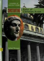 Cover of: Constantine: ruler of Christian Rome
