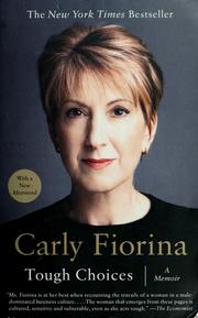 Cover of: Tough Choices by Carly Fiorina