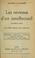 Cover of: Les revenus d'un intellectuel de 1200 à 1913