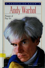 Cover of: Andy Warhol: Pioneer of Pop Art (People to Know)