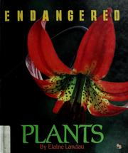 Cover of: Endangered plants