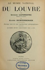 Cover of: Le Musée national du Louvre by Georges Lafenestre