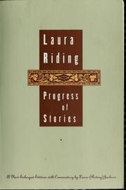 Cover of: Progress of stories by Laura Riding