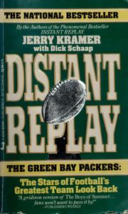 Cover of: Distant replay by Jerry Kramer
